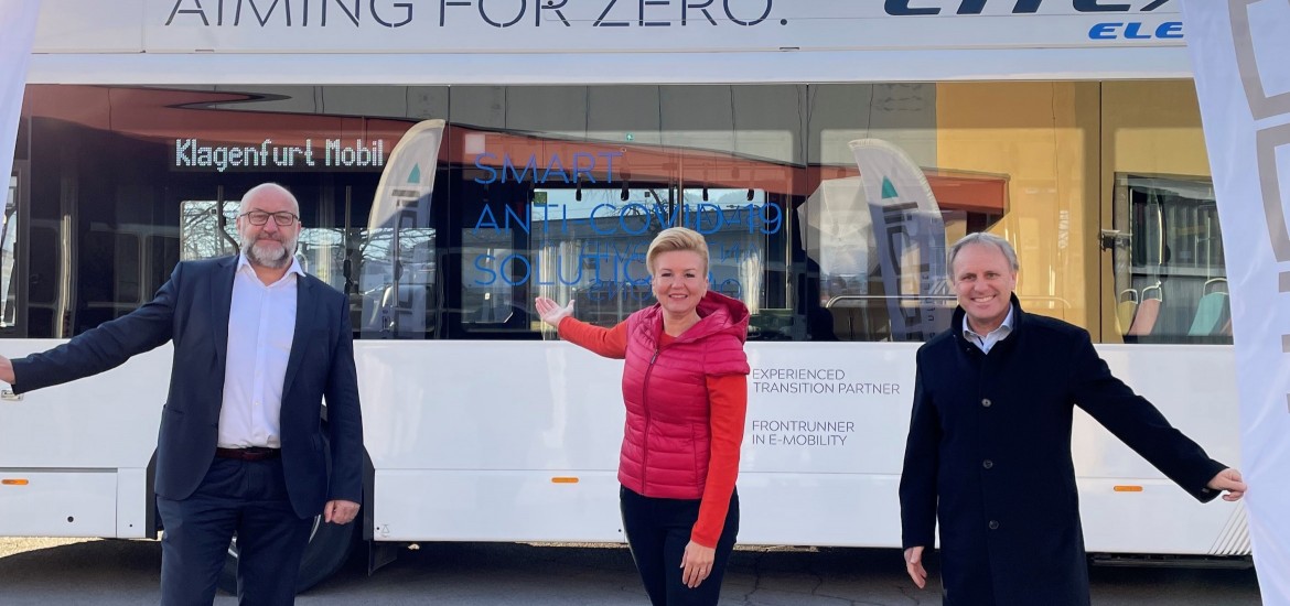 Klagenfurt: Kostenlos einsteigen und Elektrobusse testen