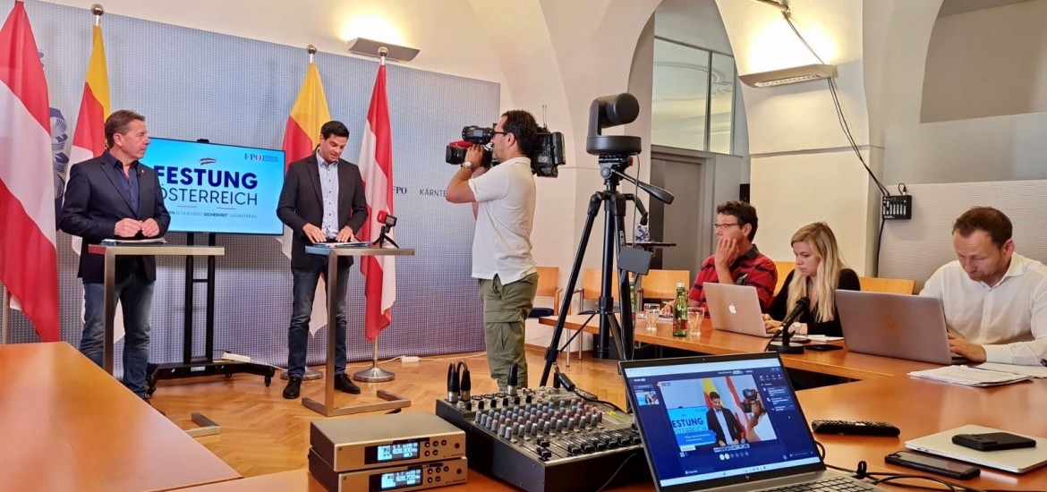 Die FPÖ fordert eine ''Festung Österreich'' und startet Online-Petition